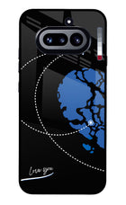 Love Orbit Nothing Phone 4a Glass Case