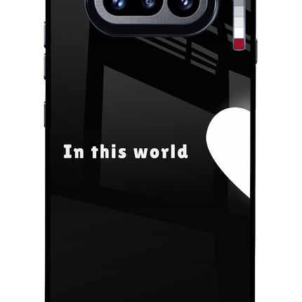 This World Nothing Phone 4a Glass Case