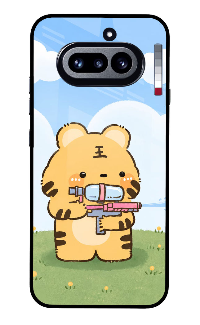 Tiger Treat Nothing Phone 4a Glass Case