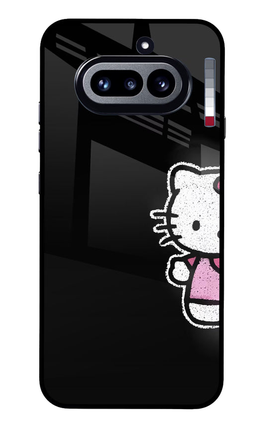 Kitty Charm Nothing Phone 4a Glass Case