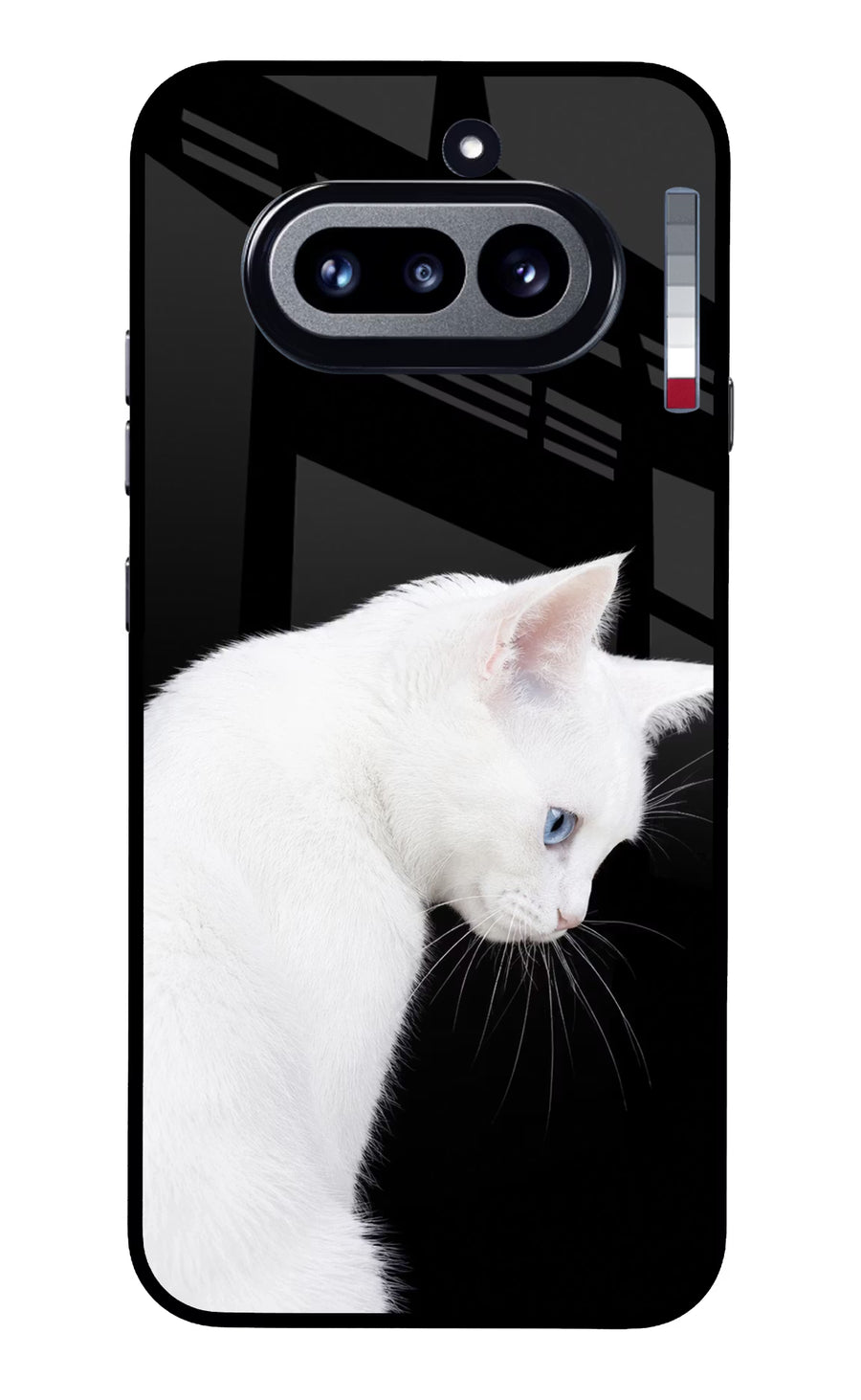 Snow Gaze Nothing Phone 4a Back Cover, Glass case