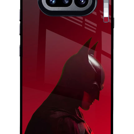 Dark Knight Nothing Phone 4a Glass Case Back Cover by Casekaro