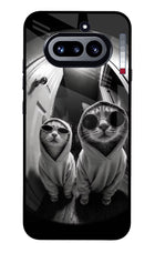 Hood Cats Nothing Phone 4a Glass Case
