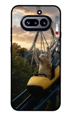 Rollercoaster Dog Nothing Phone 4a Glass Case