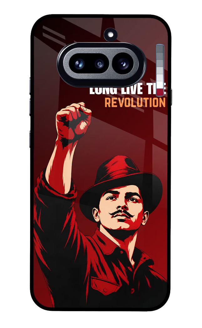 Bhagat Singh Revolution Nothing Phone 4a Glass Case