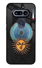 Divine Sun Nothing Phone 4a Glass Case