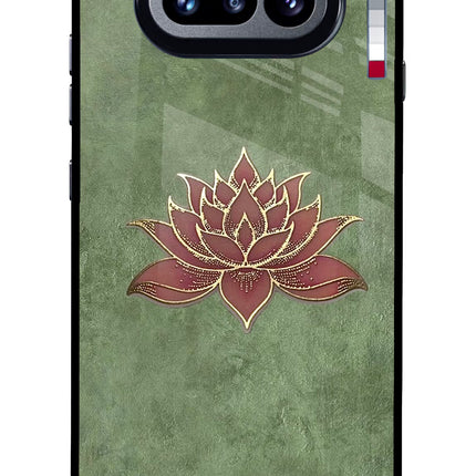 Lotus Grace Nothing Phone 4a Glass Case