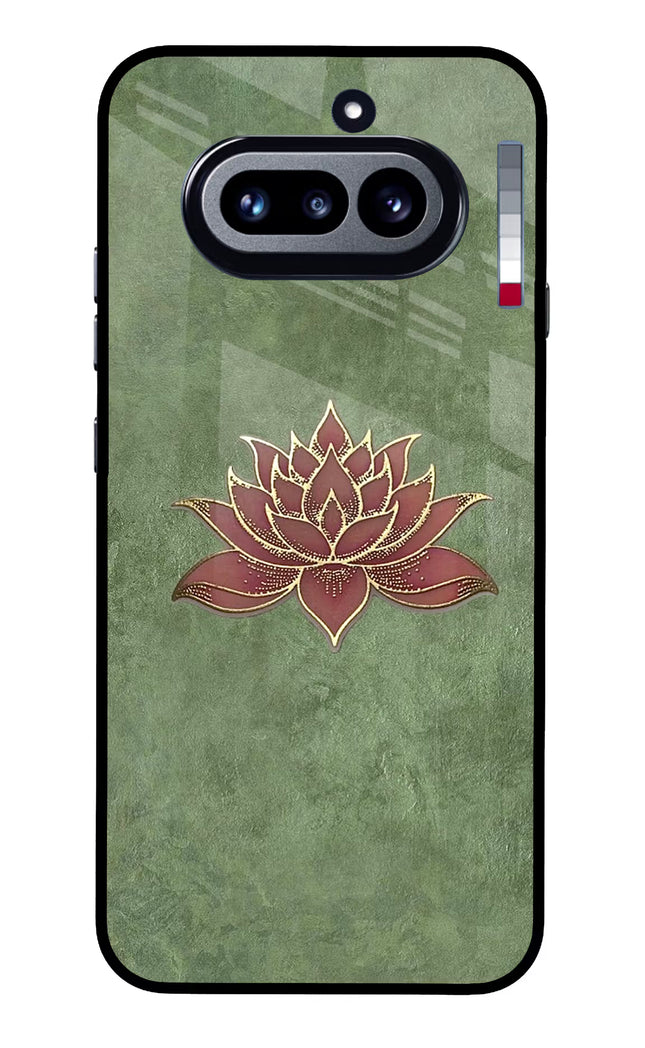 Lotus Grace Nothing Phone 4a Glass Case