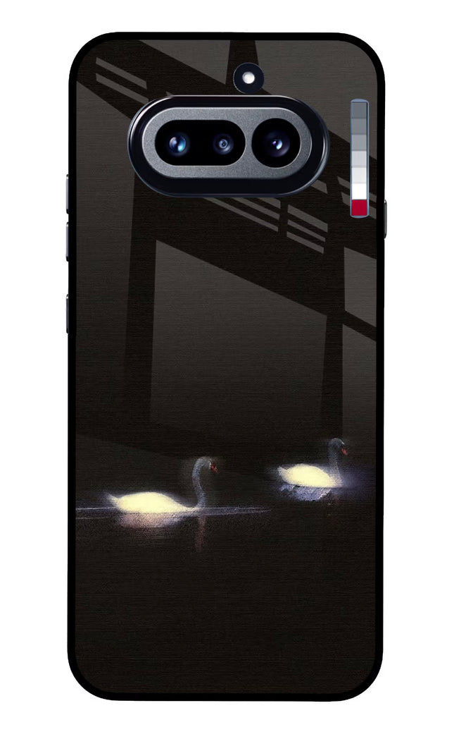 Silent Swans Nothing Phone 4a Glass Case