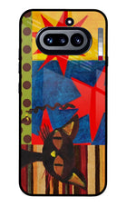 Pop Cat Nothing Phone 4a Glass Case