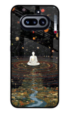 Space Monk Nothing Phone 4a Glass Case