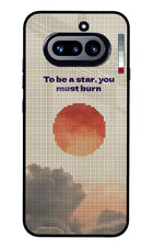 Pixel Sun Nothing Phone 4a Glass Case