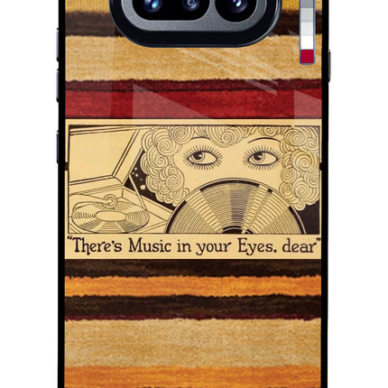 Vinyl Stripes Nothing Phone 4a Glass Case