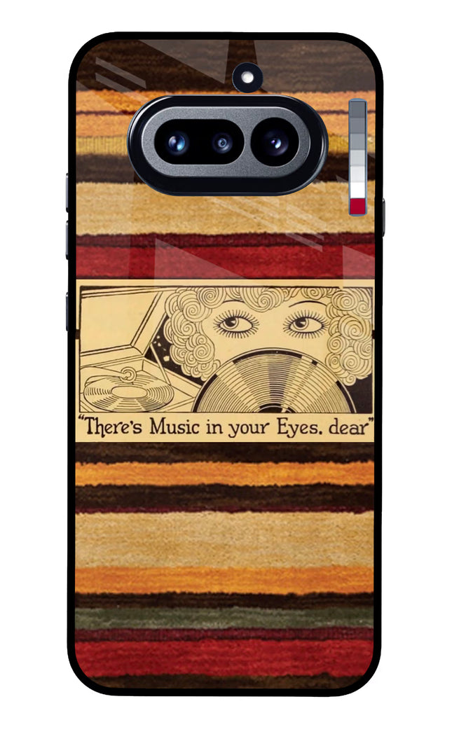 Vinyl Stripes Nothing Phone 4a Glass Case