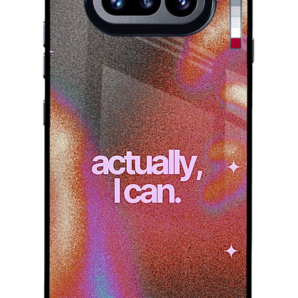 Pink Aura Nothing Phone 4a Glass Case
