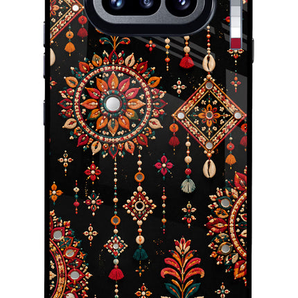 Boho Noir Nothing Phone 4a Glass Case
