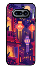 Lantern Lane Nothing Phone 4a Glass Case