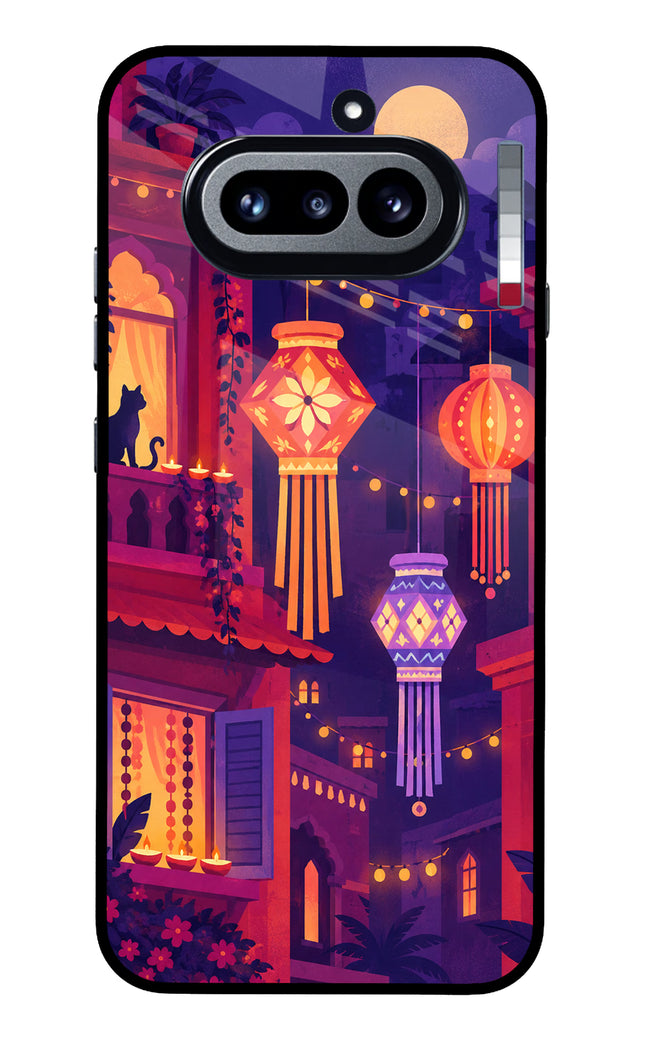 Lantern Lane Nothing Phone 4a Glass Case