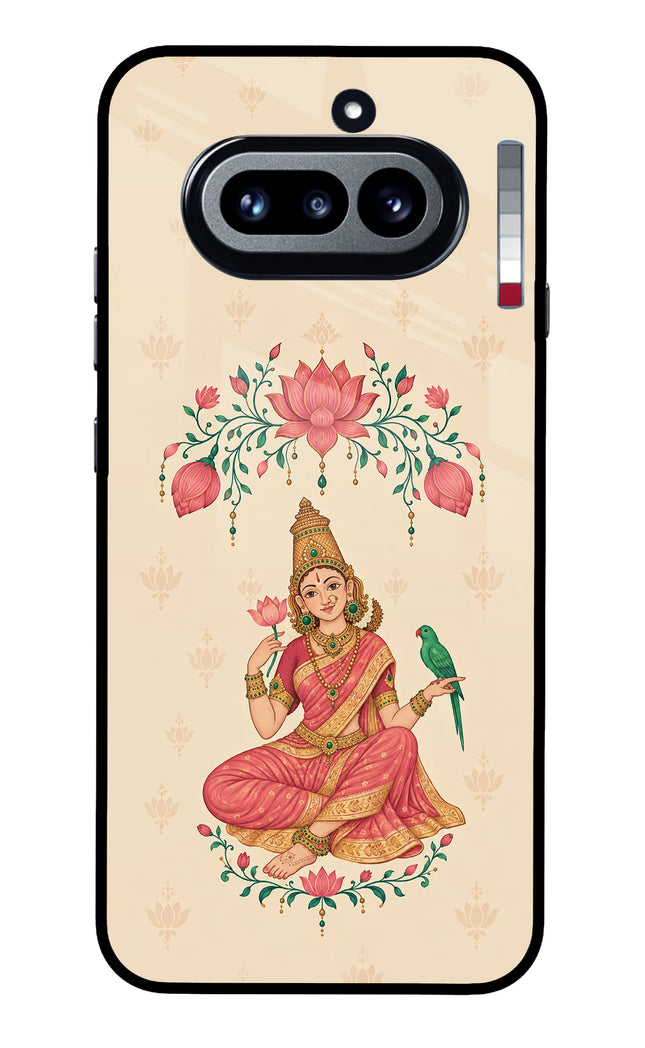 Goddess Lakshmi Nothing Phone 4a Glass Case