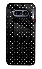 White Dots Nothing Phone 4a Pop Case by Casekaro
