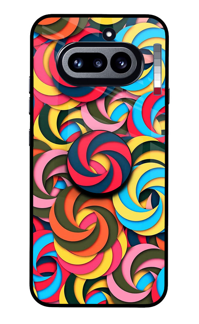 Spiral Pattern Nothing Phone 4a Pop Case by Casekaro