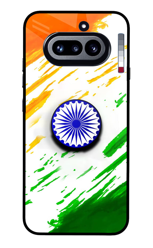 Indian Flag Ashoka Chakra Nothing Phone 4a Pop Case by Casekaro