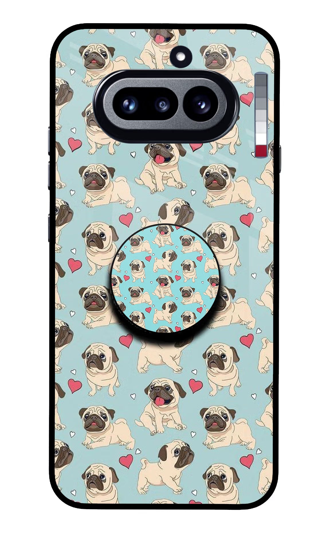 Pug Dog Nothing Phone 4a Pop Case by Casekaro