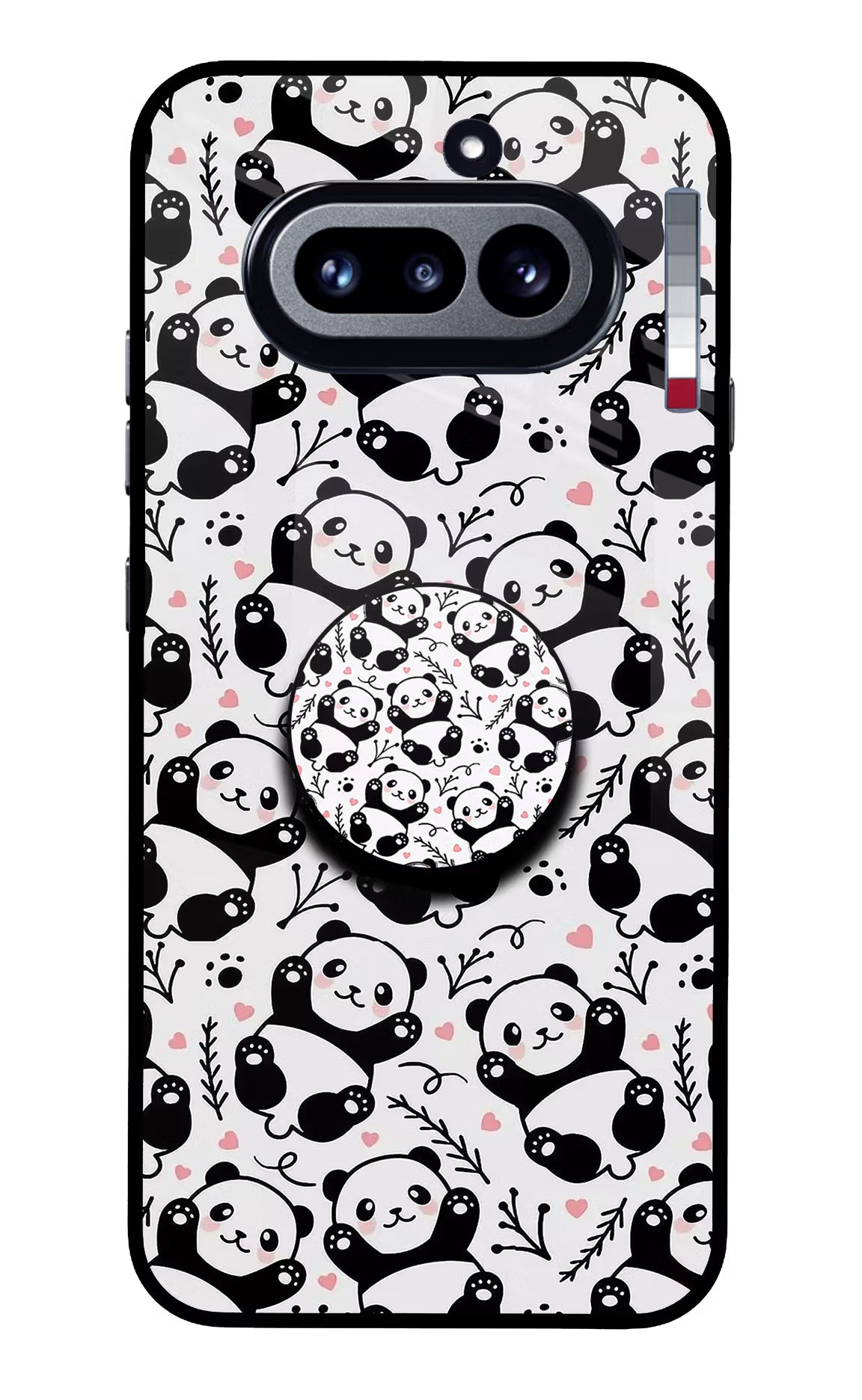 Cute Panda Nothing Phone 4a Pop Case by Casekaro