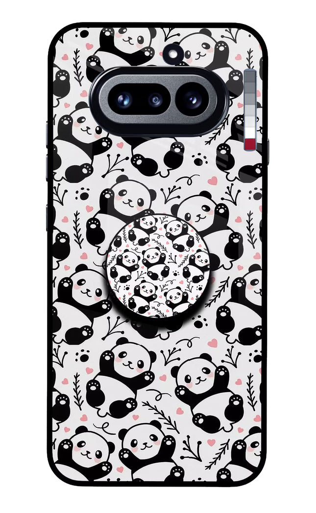 Cute Panda Nothing Phone 4a Pop Case by Casekaro