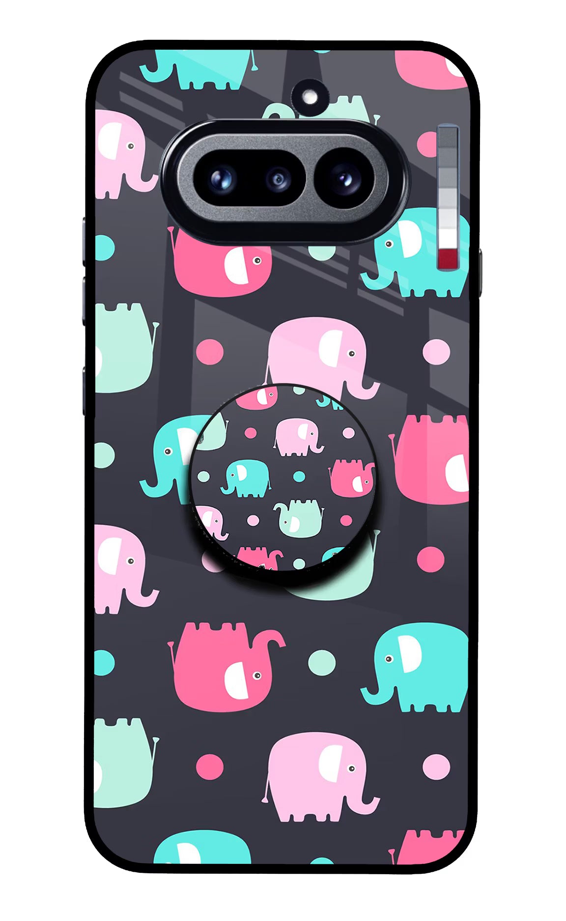 Baby Elephants Nothing Phone 4a Pop Case by Casekaro