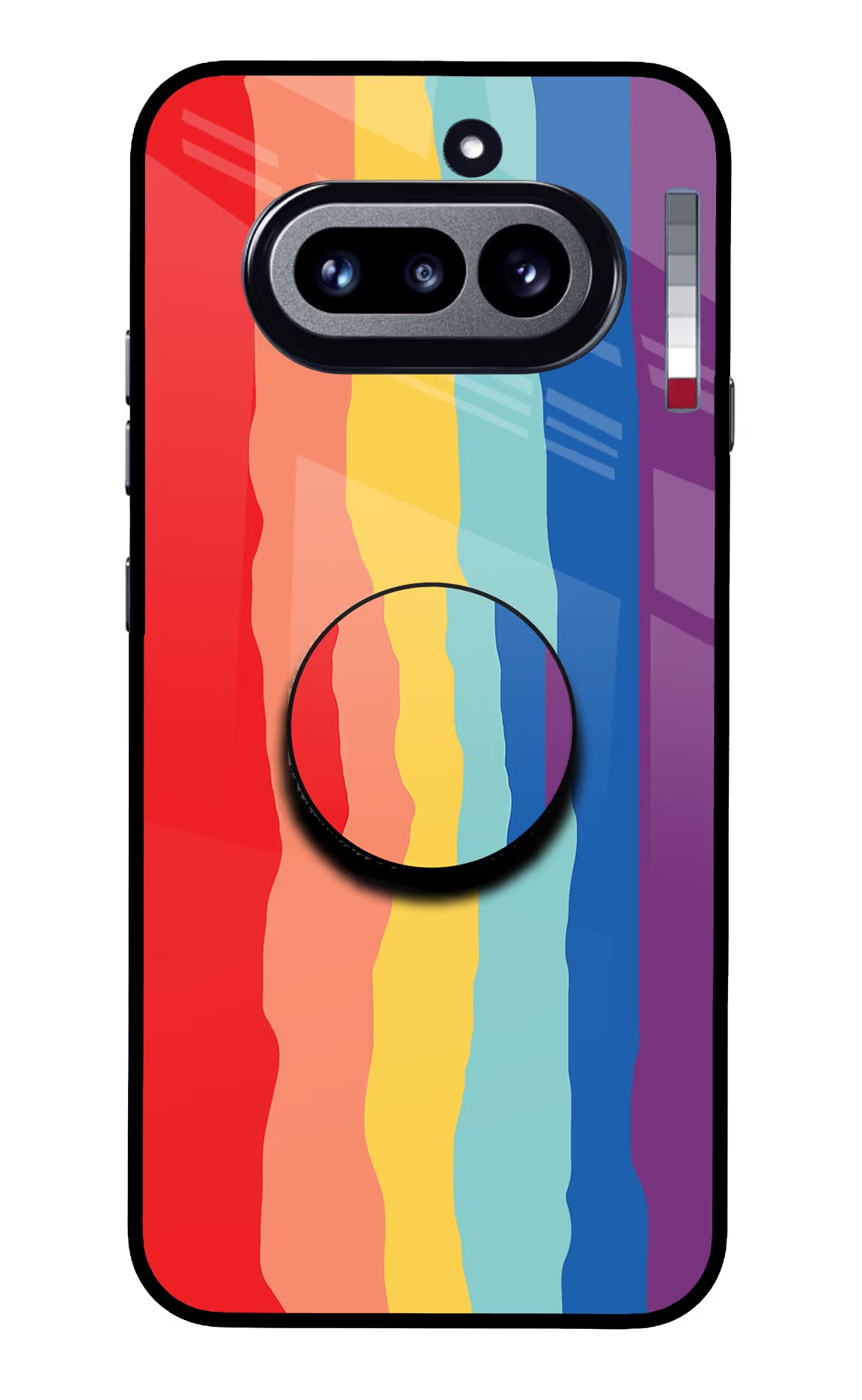 Rainbow Nothing Phone 4a Pop Case by Casekaro