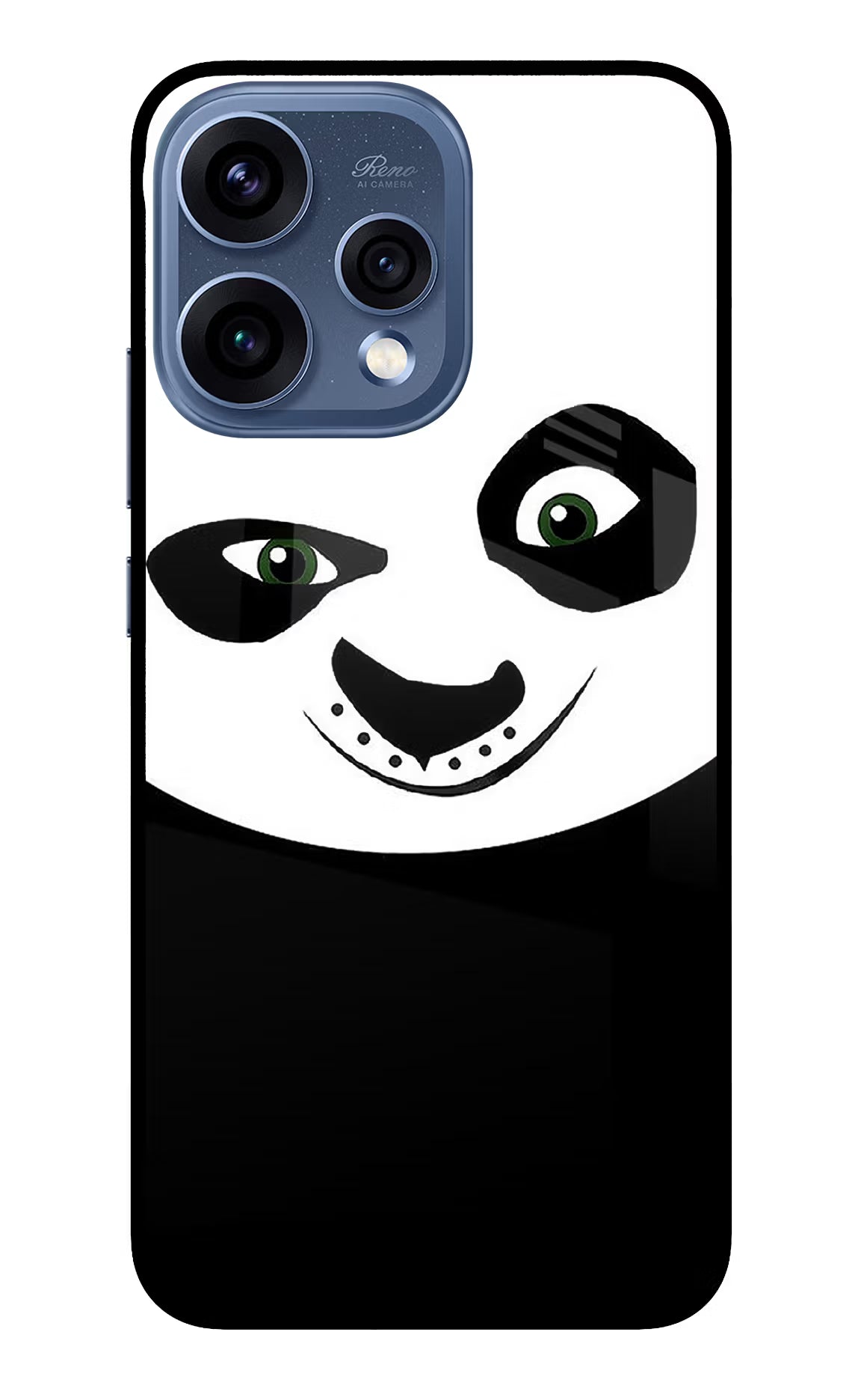 Panda Oppo Reno15 5G Glass Case Back Cover by Casekaro