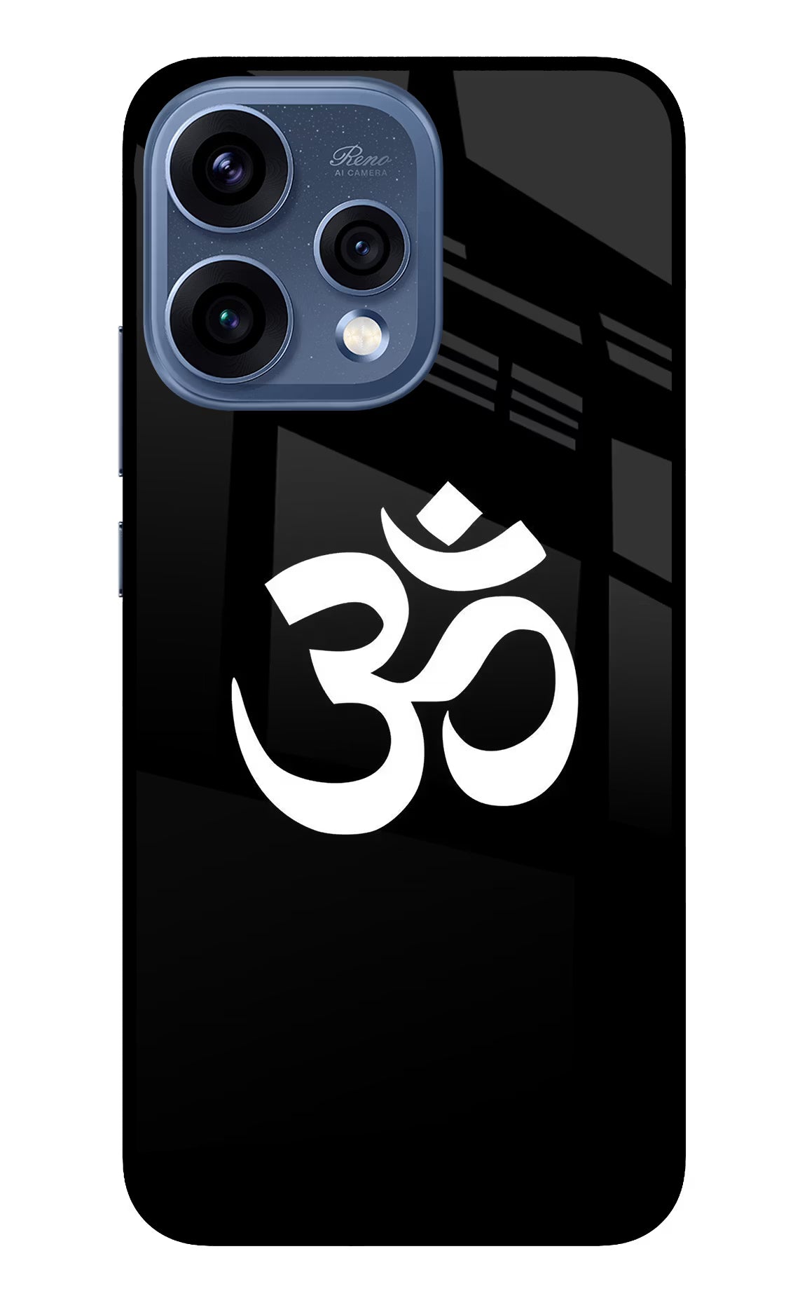 Om Oppo Reno15 5G Glass Case Back Cover by Casekaro