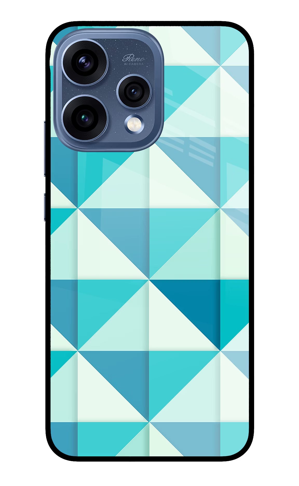 Abstract Oppo Reno15 5G Glass Case Back Cover by Casekaro