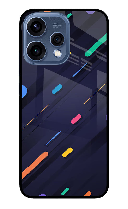 Abstract Design Oppo Reno15 5G Glass Case