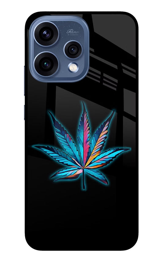 Weed Oppo Reno15 5G Glass Case