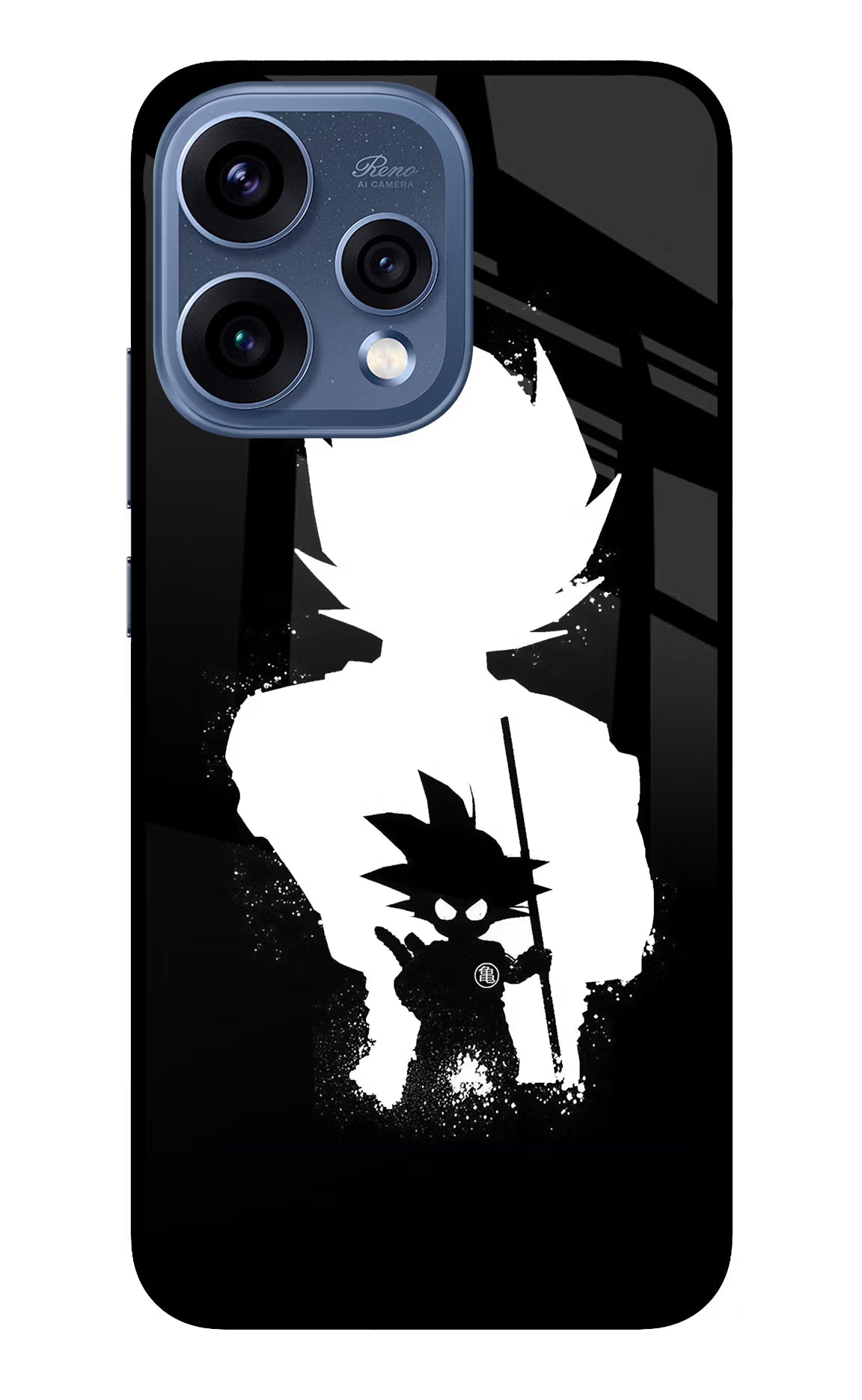 Goku Shadow Oppo Reno15 5G Glass Case