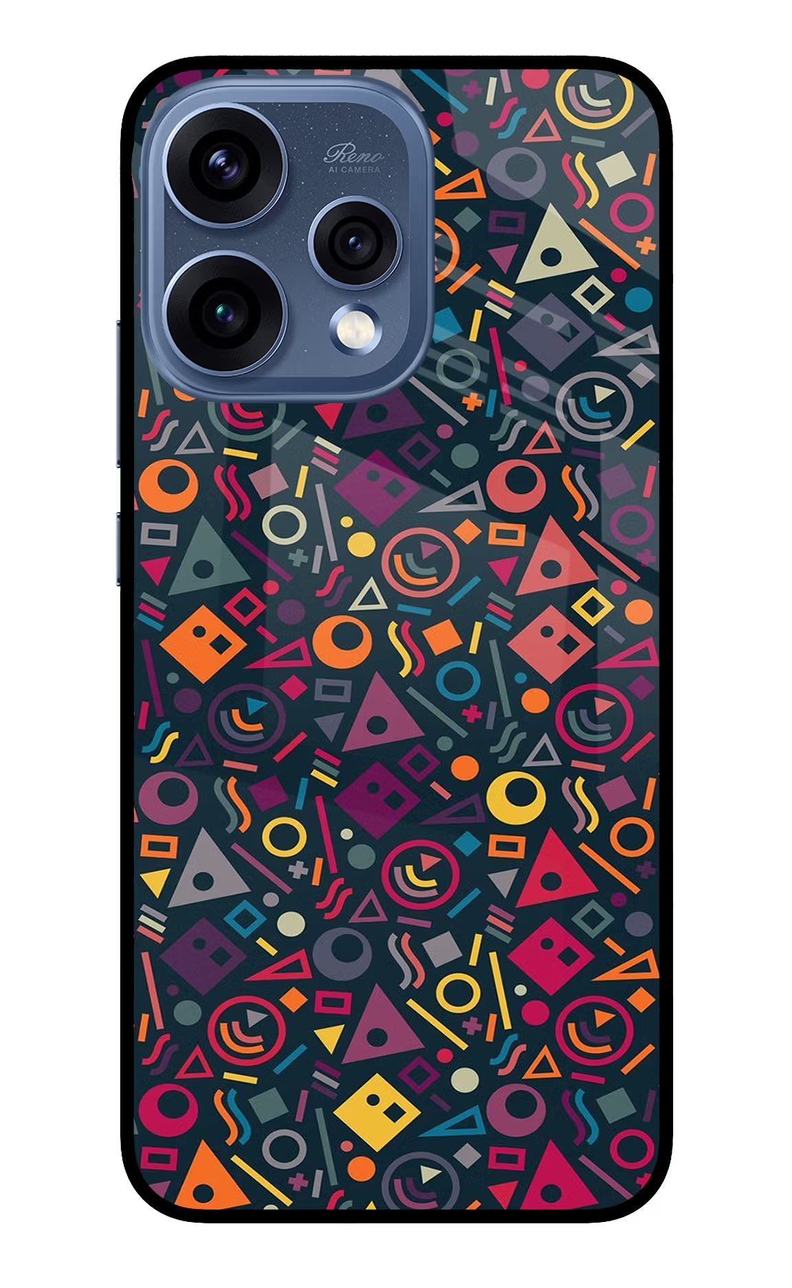 Geometric Abstract Oppo Reno15 5G Glass Case