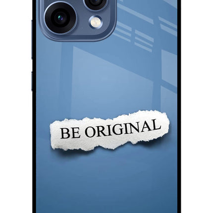 Be Original Oppo Reno15 5G Glass Case Back Cover by Casekaro