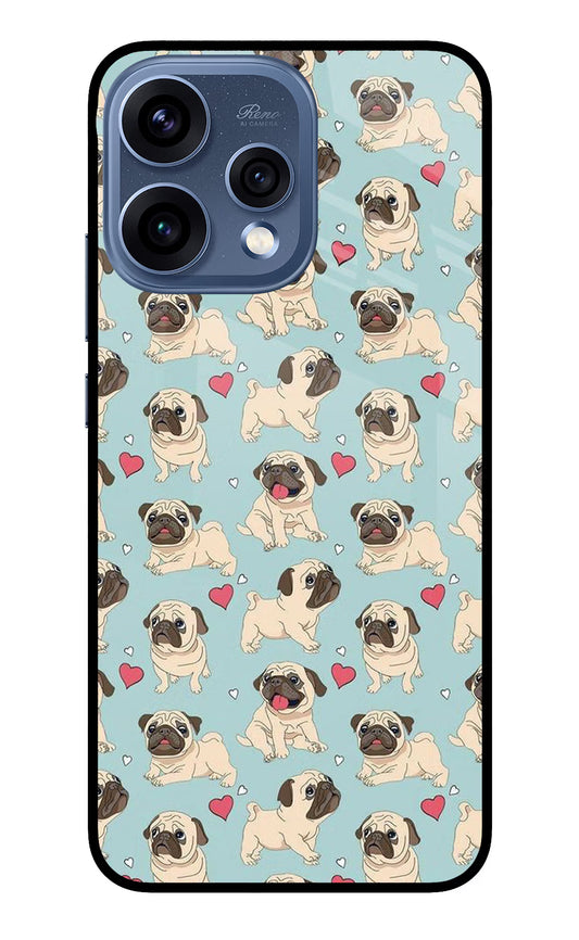 Pug Dog Oppo Reno15 5G Glass Case