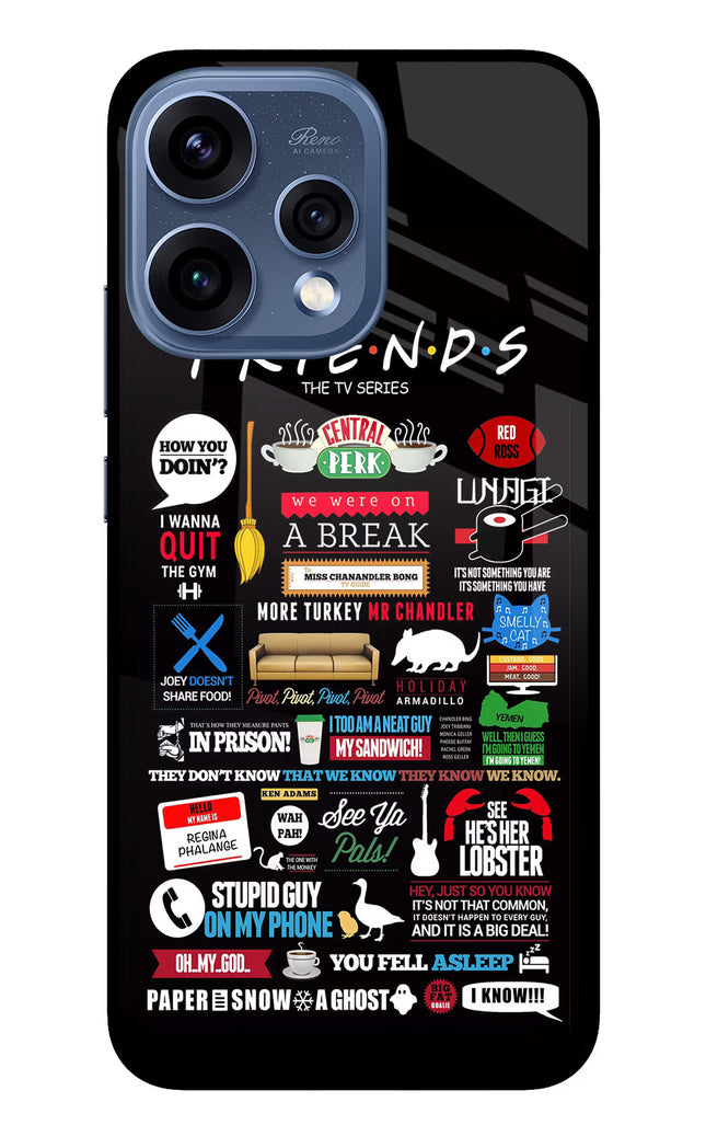 FRIENDS Oppo Reno15 5G Glass Case