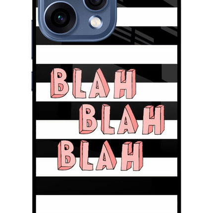 Blah Blah Blah Oppo Reno15 5G Glass Case