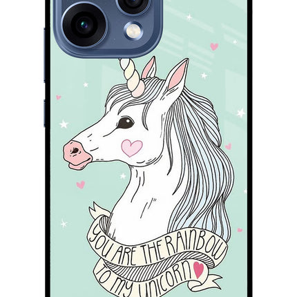 Unicorn Wallpaper Oppo Reno15 5G Glass Case