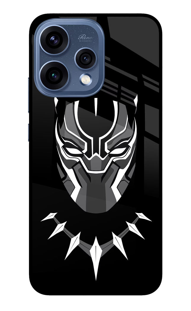 Black Panther Oppo Reno15 5G Glass Case