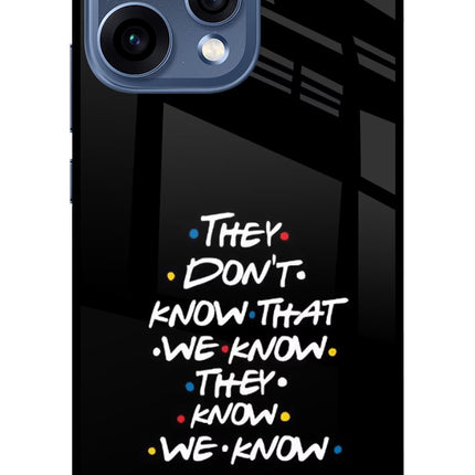 FRIENDS Dialogue Oppo Reno15 5G Glass Case