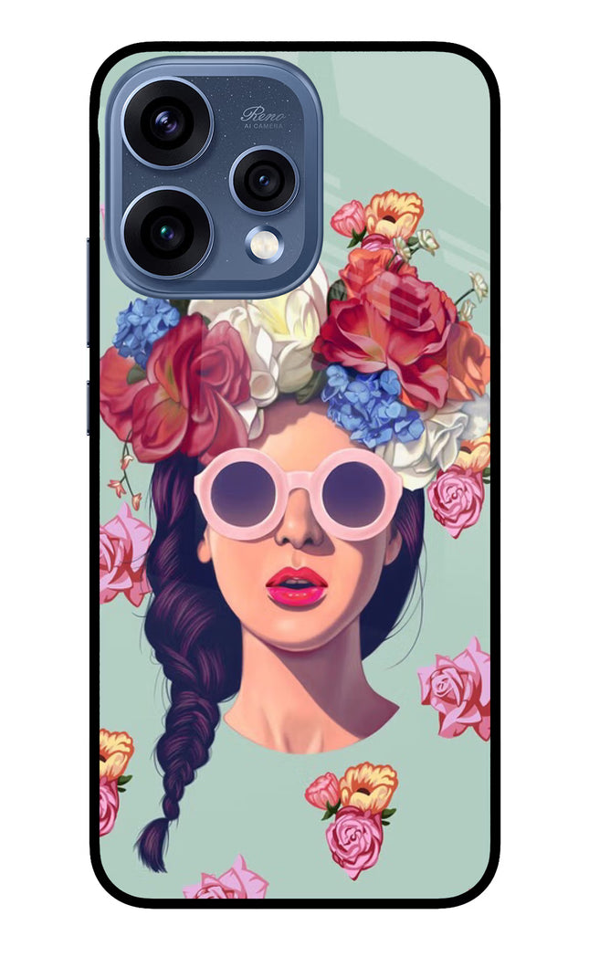 Pretty Girl Oppo Reno15 5G Glass Case