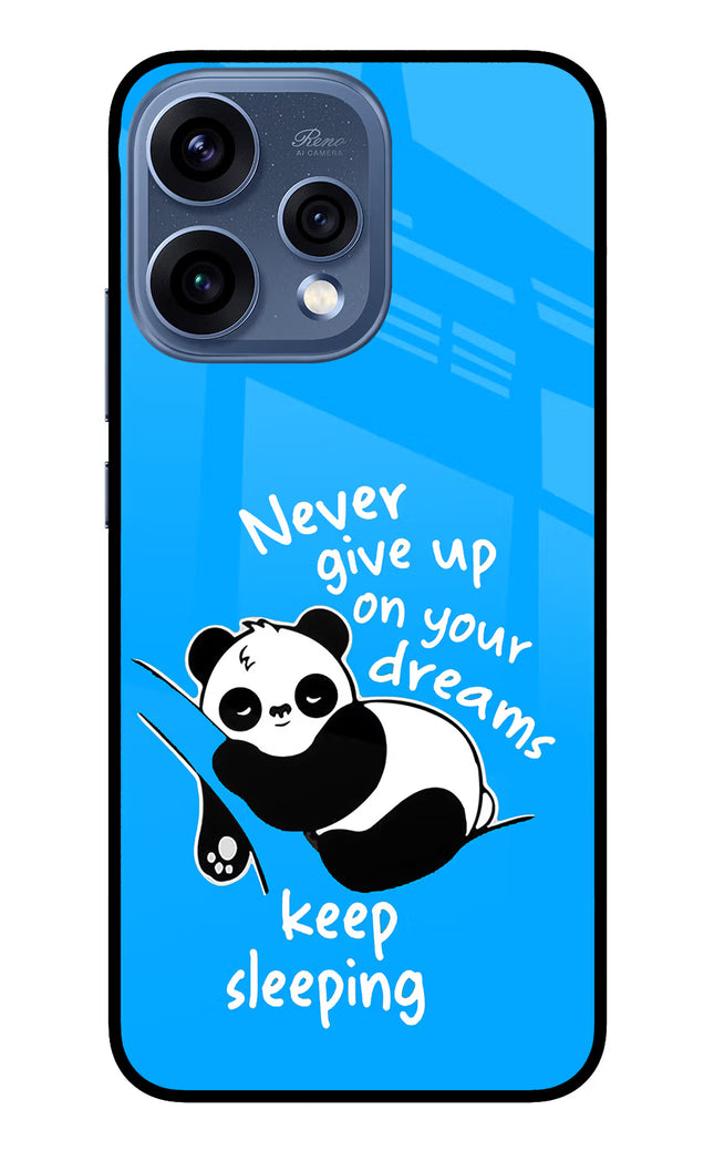 Keep Sleeping Oppo Reno15 5G Glass Case