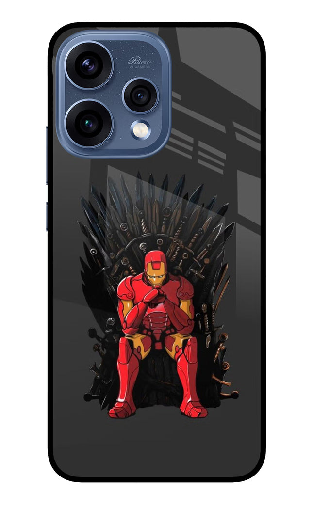Ironman Throne Oppo Reno15 5G Glass Case