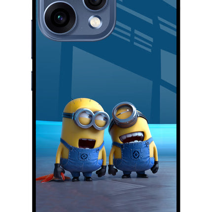 Minion Laughing Oppo Reno15 5G Glass Case