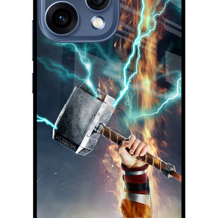 Thor Hammer Mjolnir Oppo Reno15 5G Glass Case